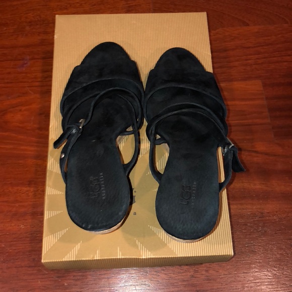 Black Ugg wedges - Picture 3 of 3